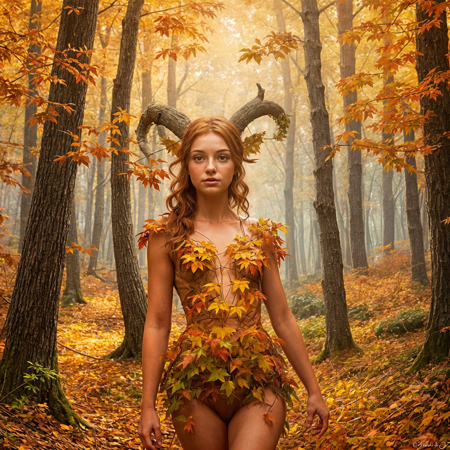 Autumn satyr