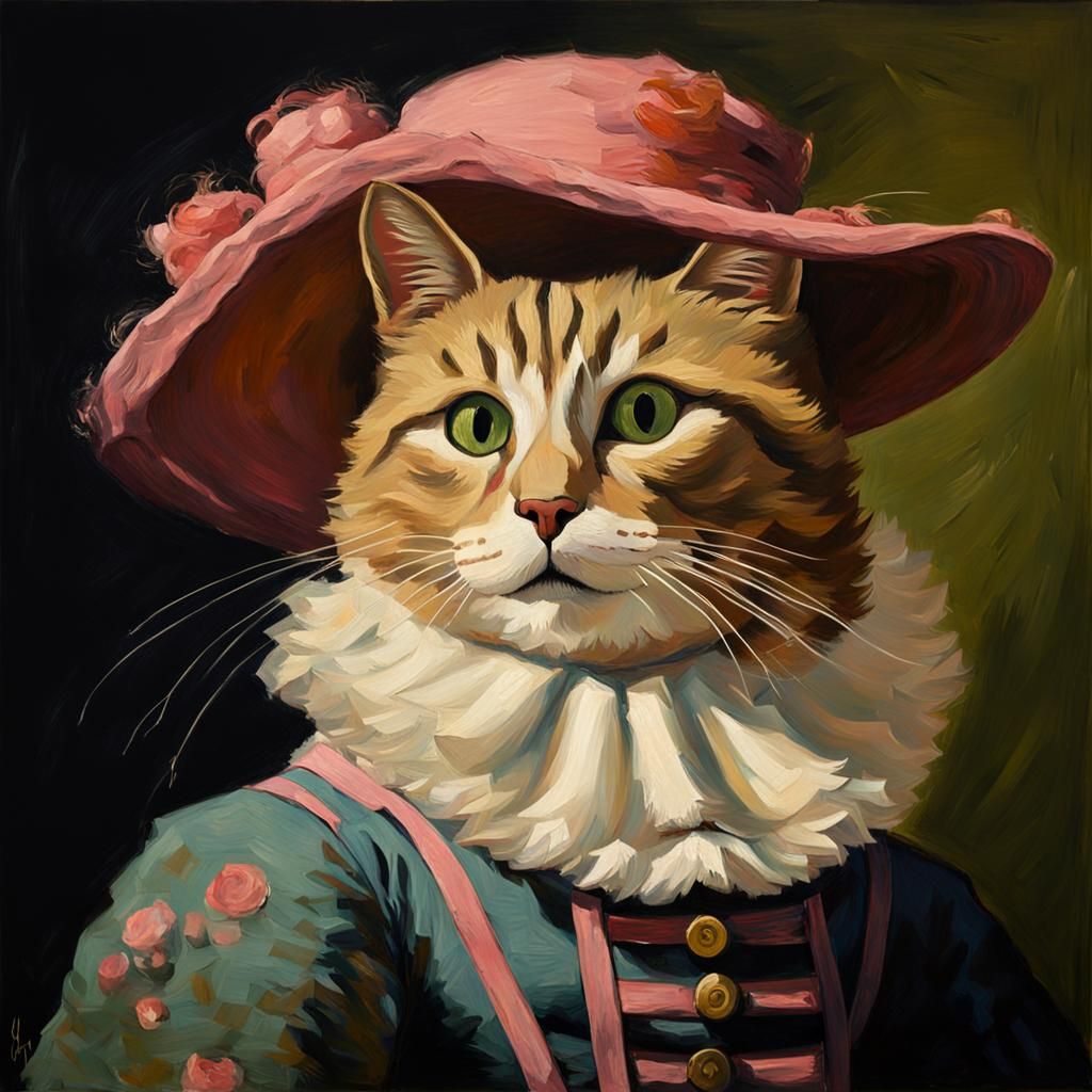 A cat lady