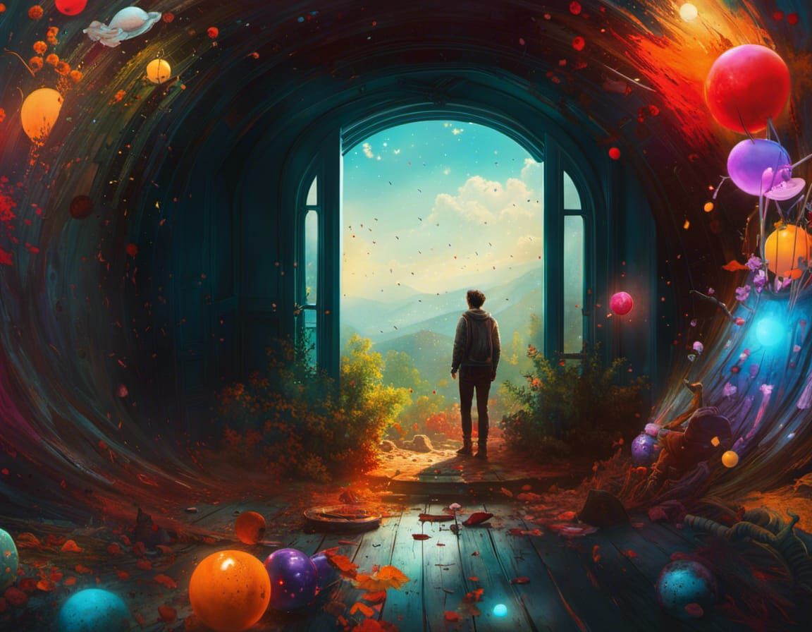 A portal to another dimension