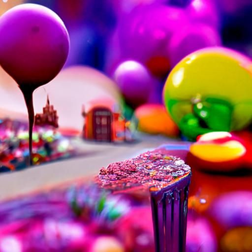 Hyperdetailed Willy Wonka Concept Art in 8K