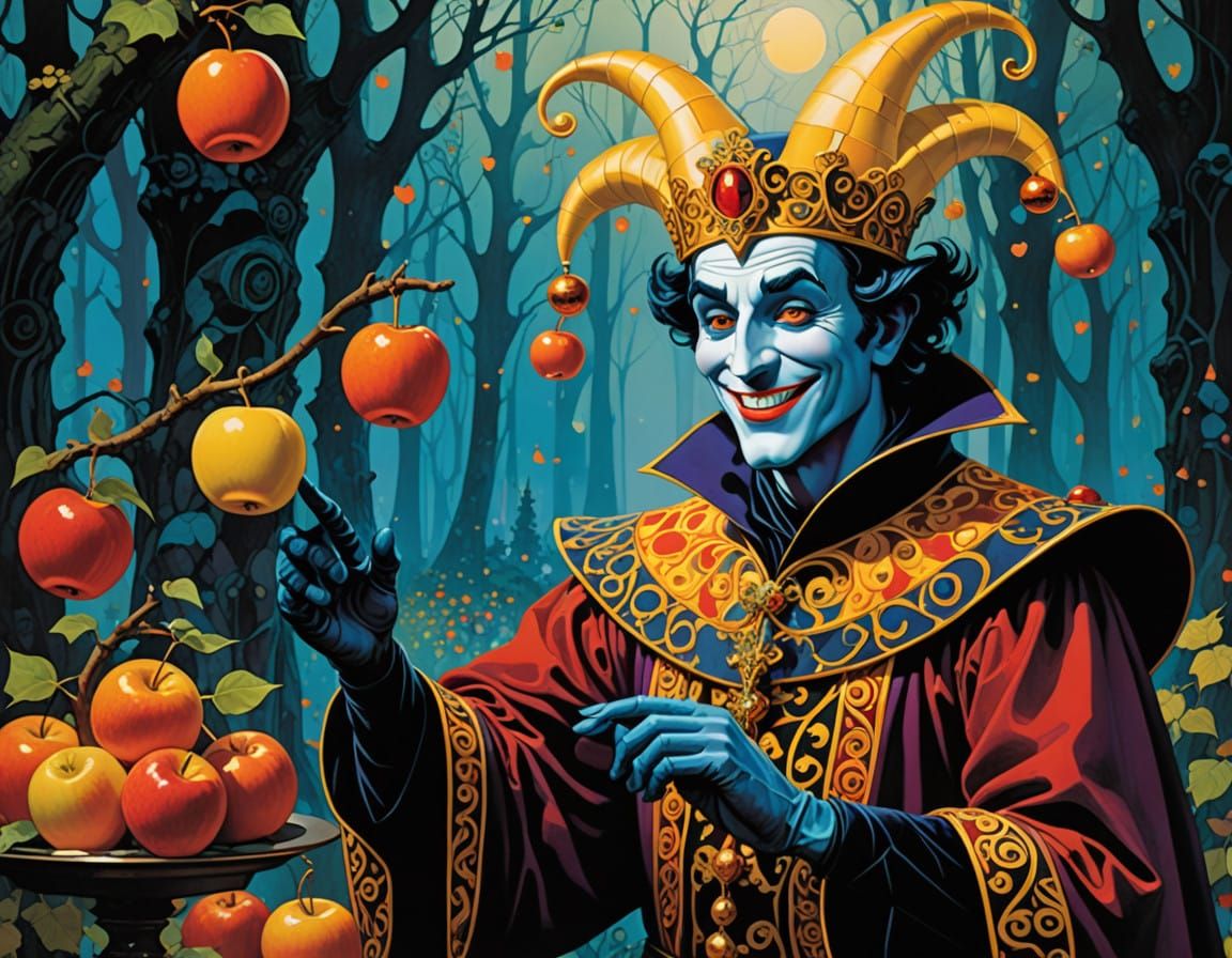 Jester's Rhythmic Dance in the Banquet Hall