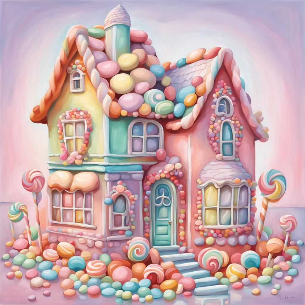 Pastel Candy House