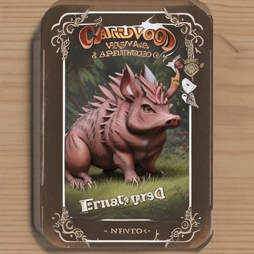 Abstract AI Interpretation of 'Cardboar'