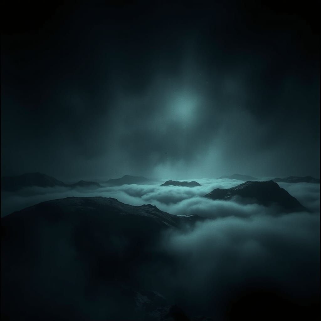 Doomed Void in Dark, Gloomy Atmosphere