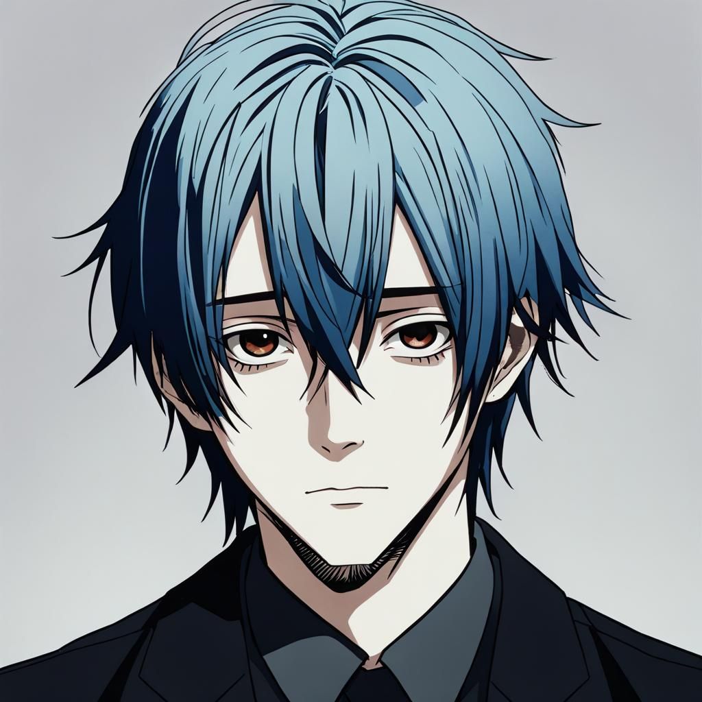Beautiful Bishonen Emo Portrait