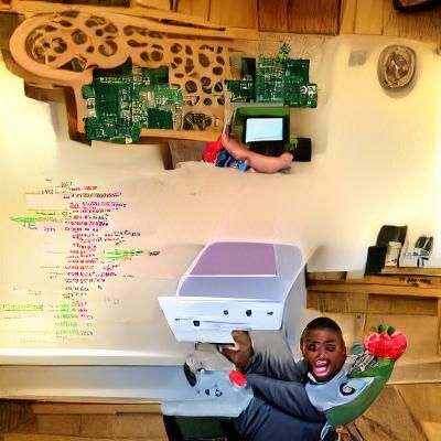 Child Enjoys Raspberry Pi Console