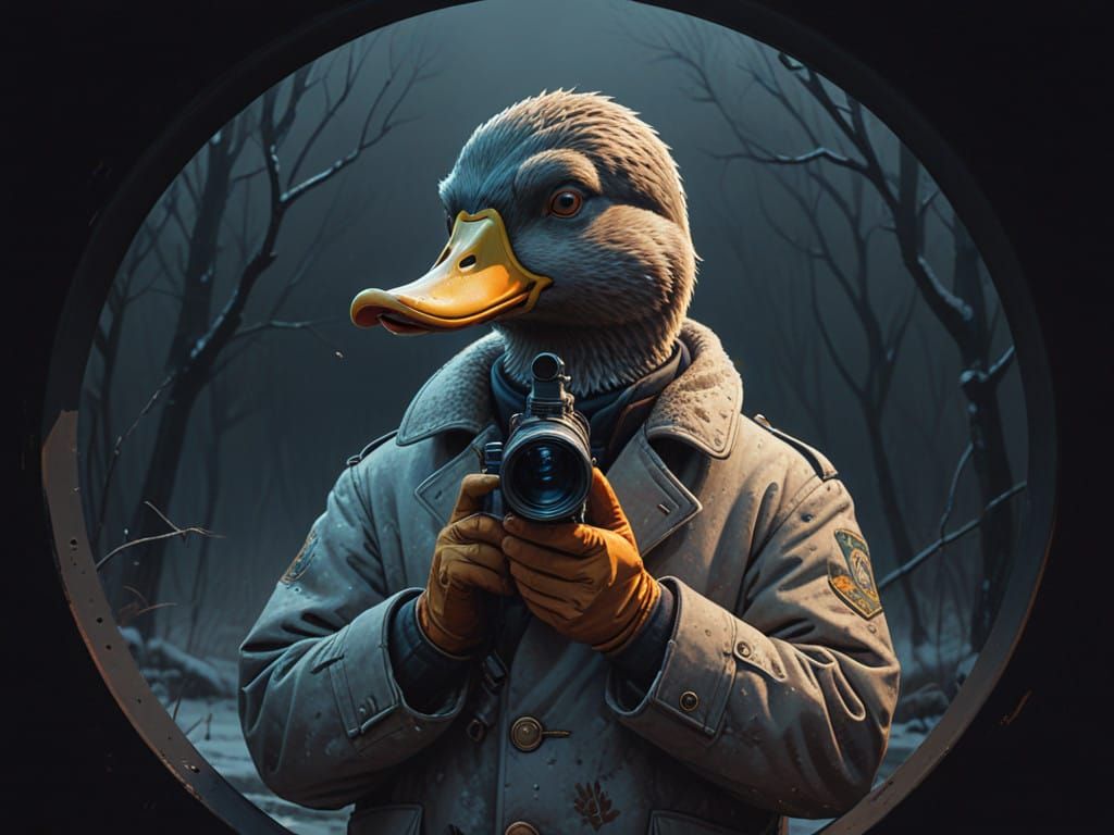 Vintage Hunting Duck Embarks on a Genteel Quest in a Rich, D...