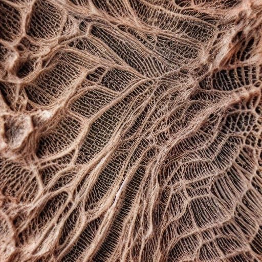Hyperdetailed Macro Photography of Aged Human Skin Texture