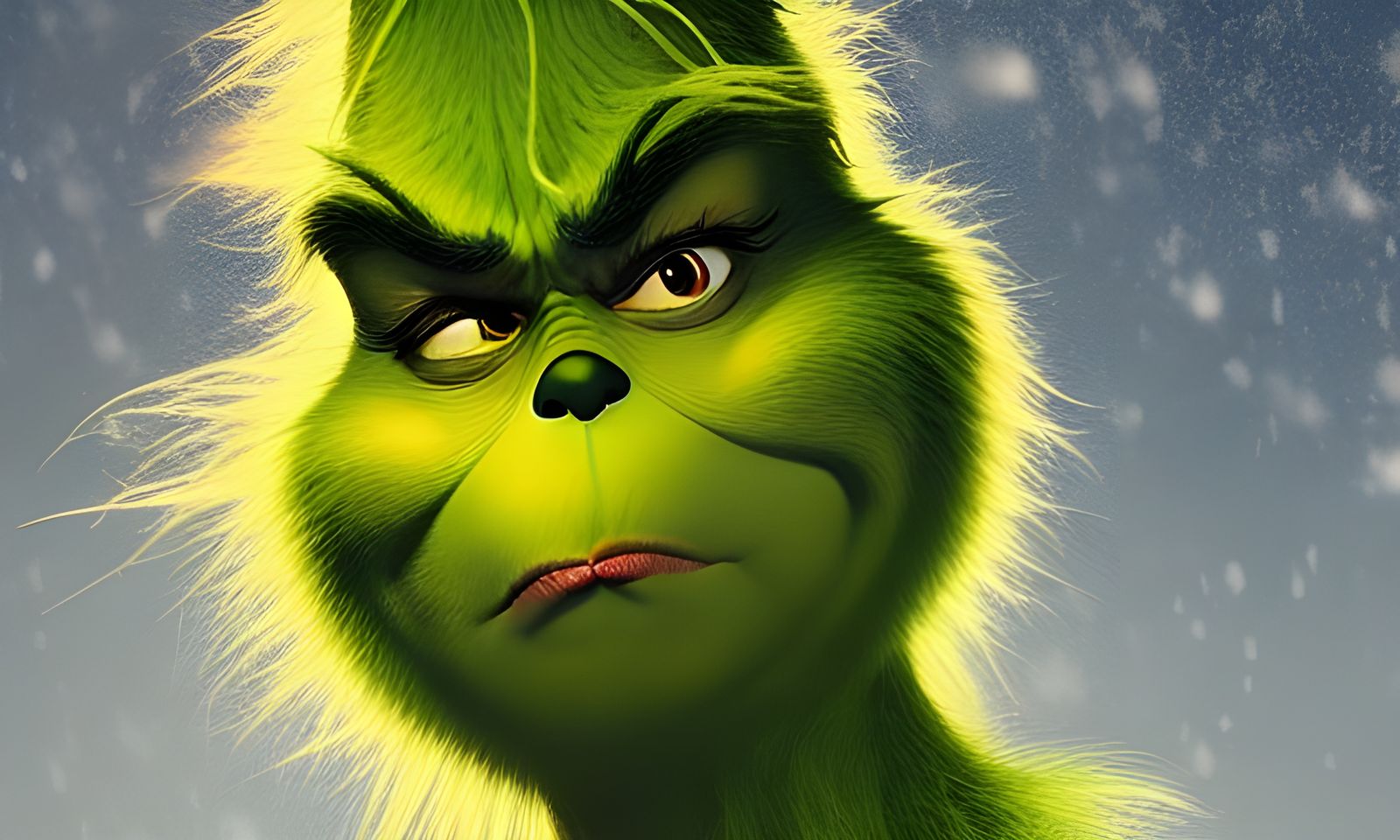 The Grinch in Golden Hour: Artstation Masterpiece