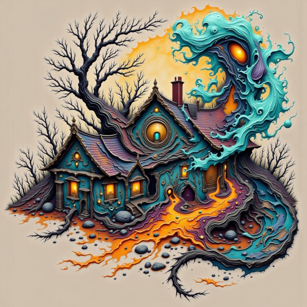 LoRA Model's Unique Aesthetic Demonstration