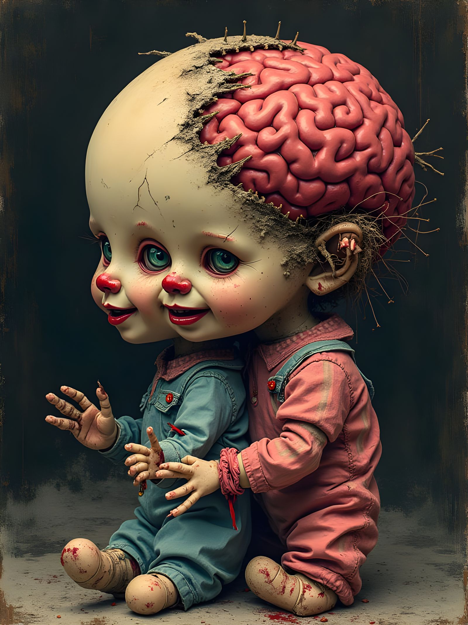 A freaky kind of morph....