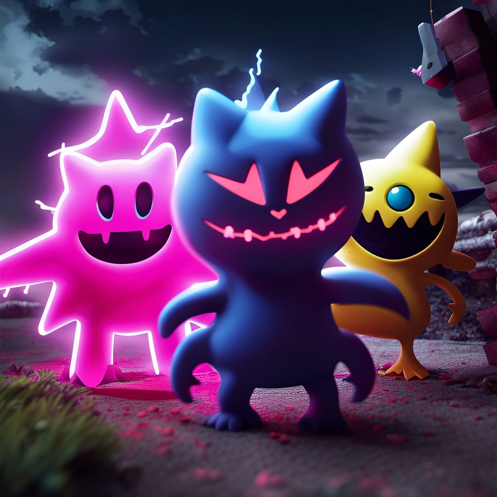 Random: Happy Ghosts