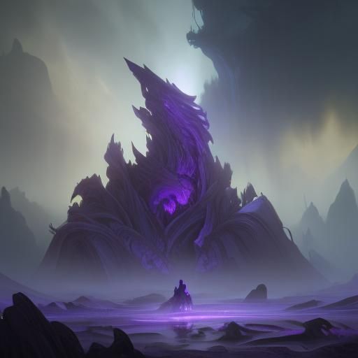 Dark Fantasy Masterpiece in Deep Color