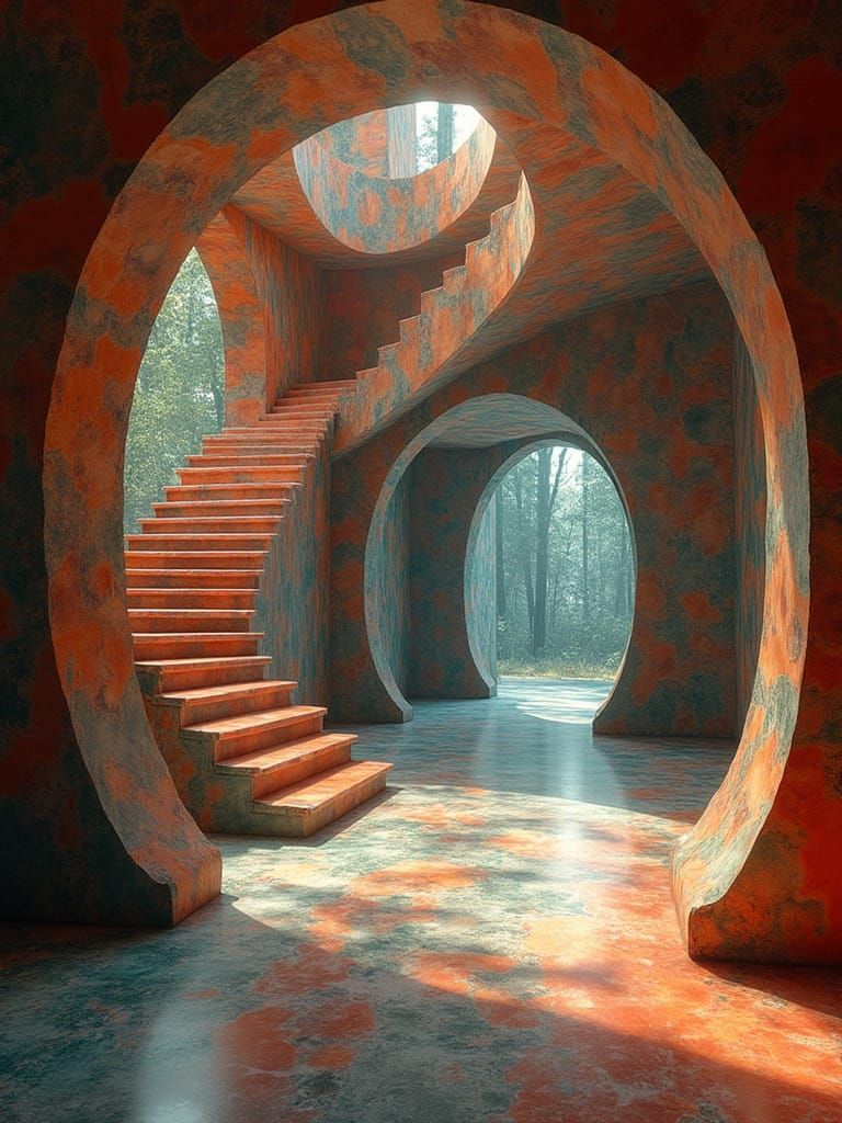 Unintentional Interior Optical Illusion Bowditch Curves