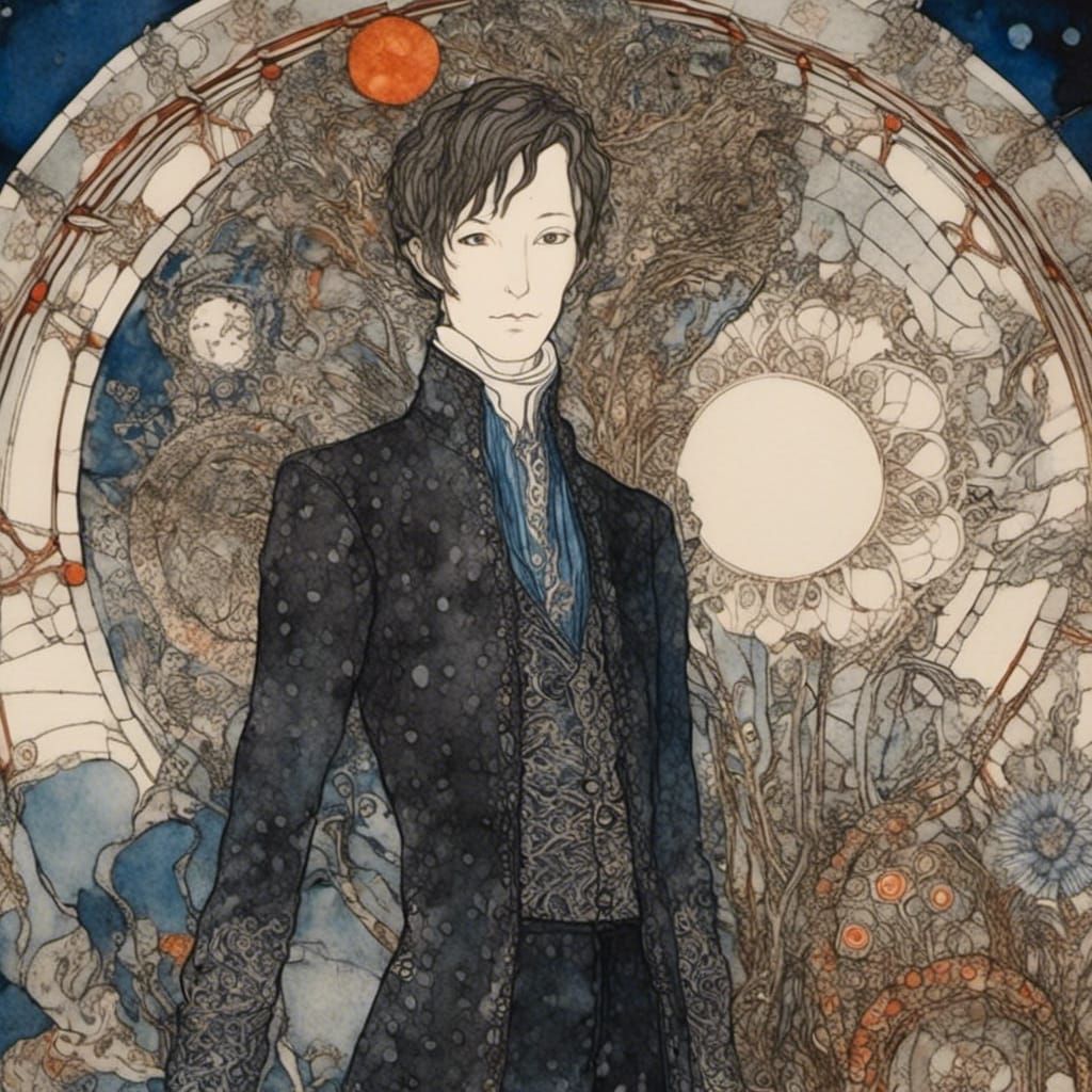 Ghibli Style Watercolor Illustration in Clarke Style