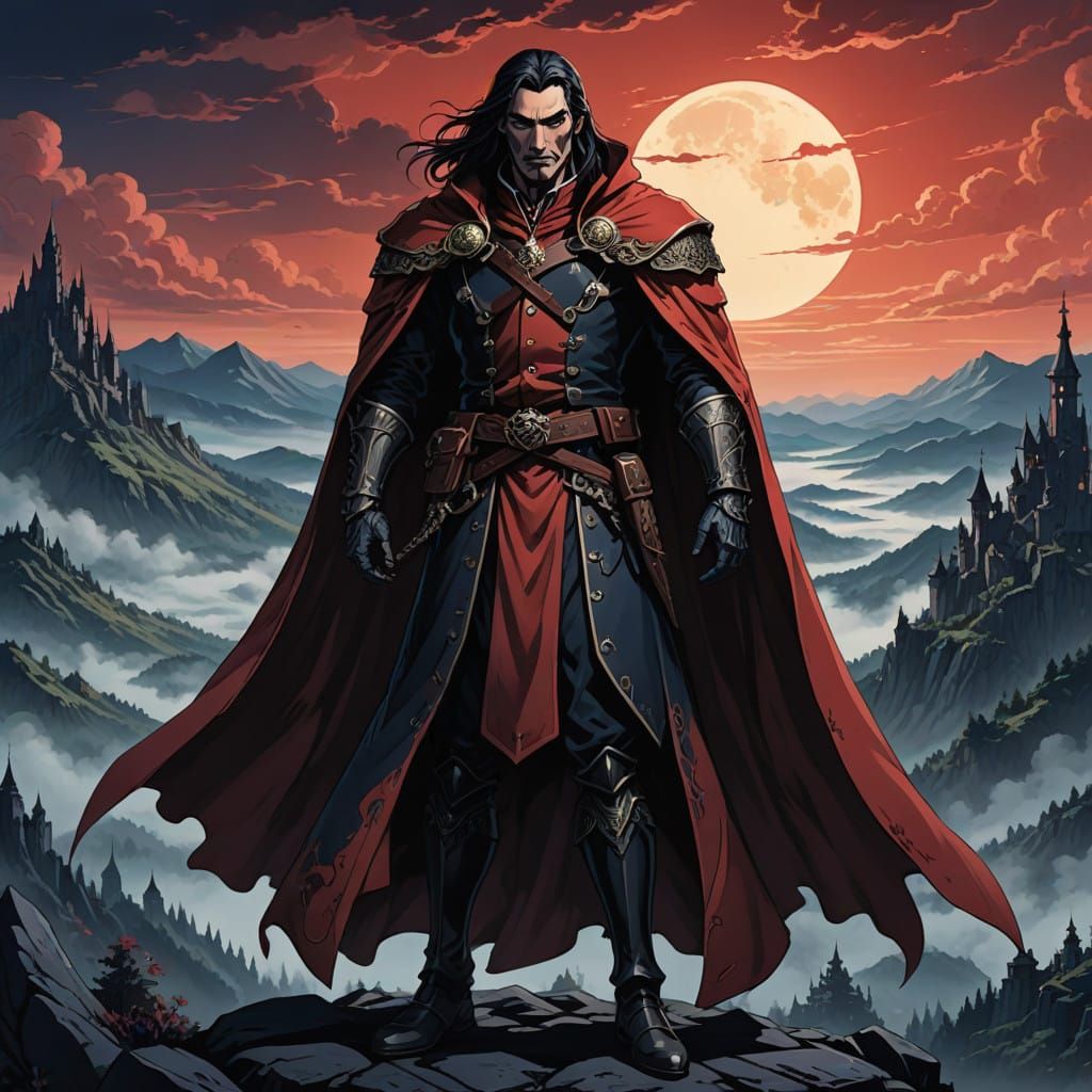 Manga-Inspired Vlad III Dracula: Surveying His Domain