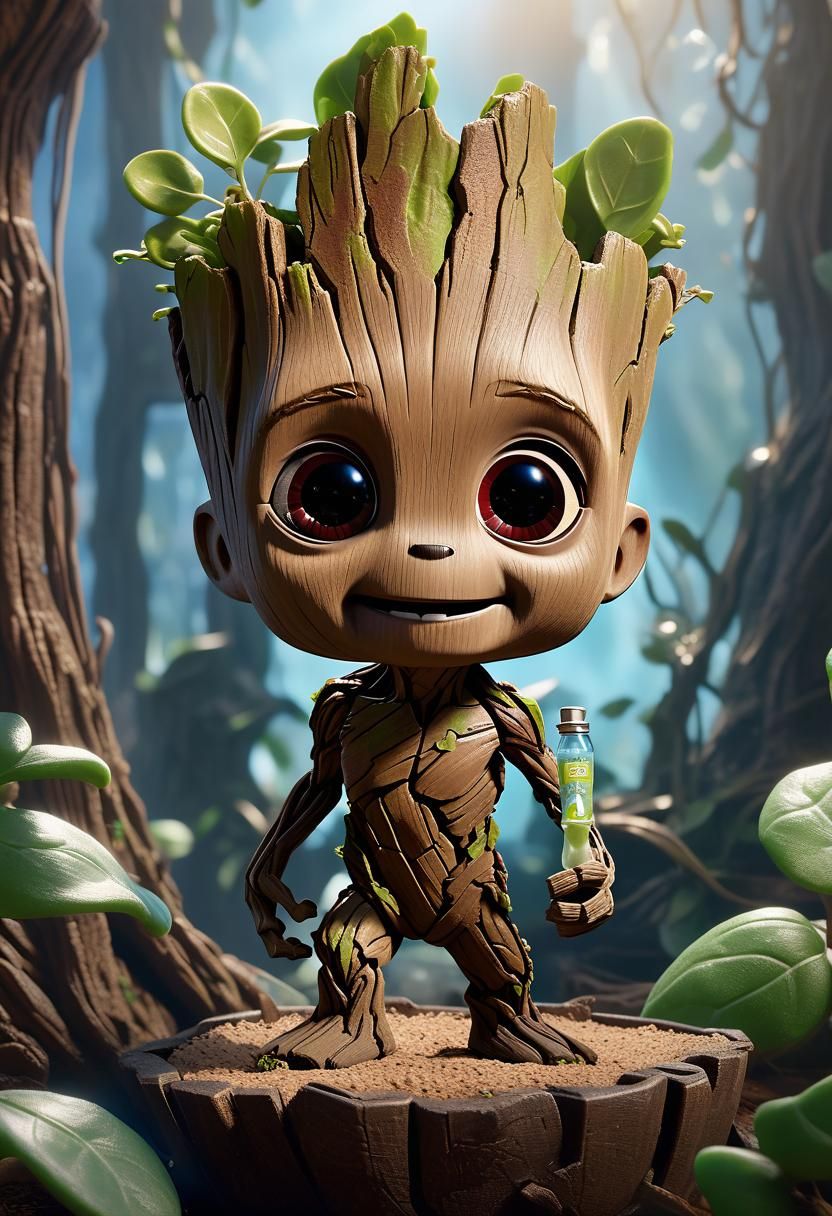 Baby Groot's Groot Juice!