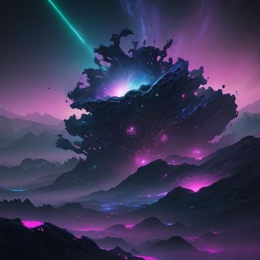 Cosmic Slime Starblight Concept Art