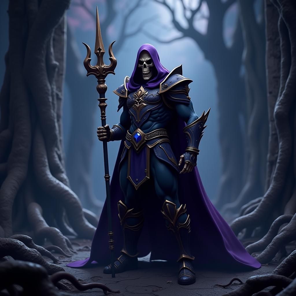 Skeletor in Destroyed Realm, Fortnite Teaser