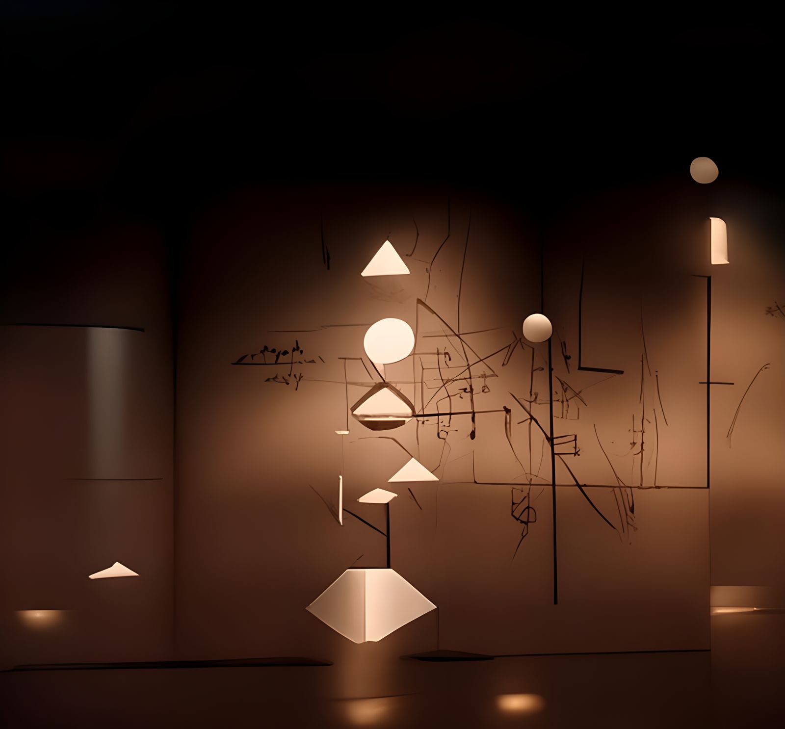 Detailed Diagram of Evolving Figures in 3D