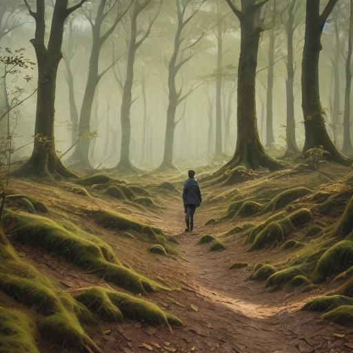 Pikachu Forest Mushroom: Hyper-Realistic Digital Art