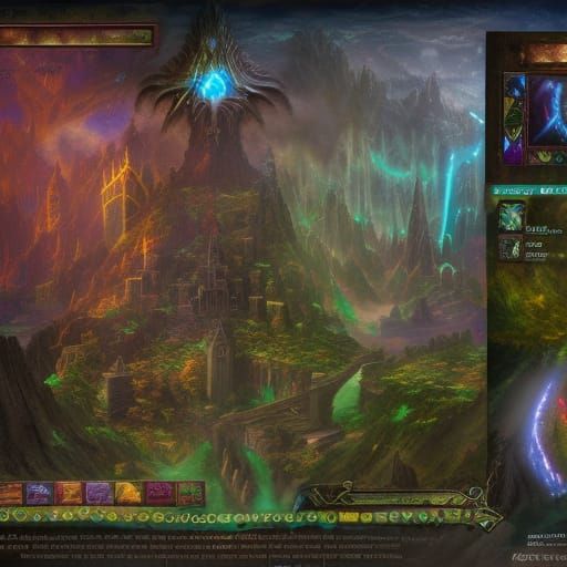 Wand of Power in Fantasy Concept Art