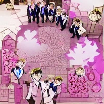 Ouran High School Host Club Illustration
