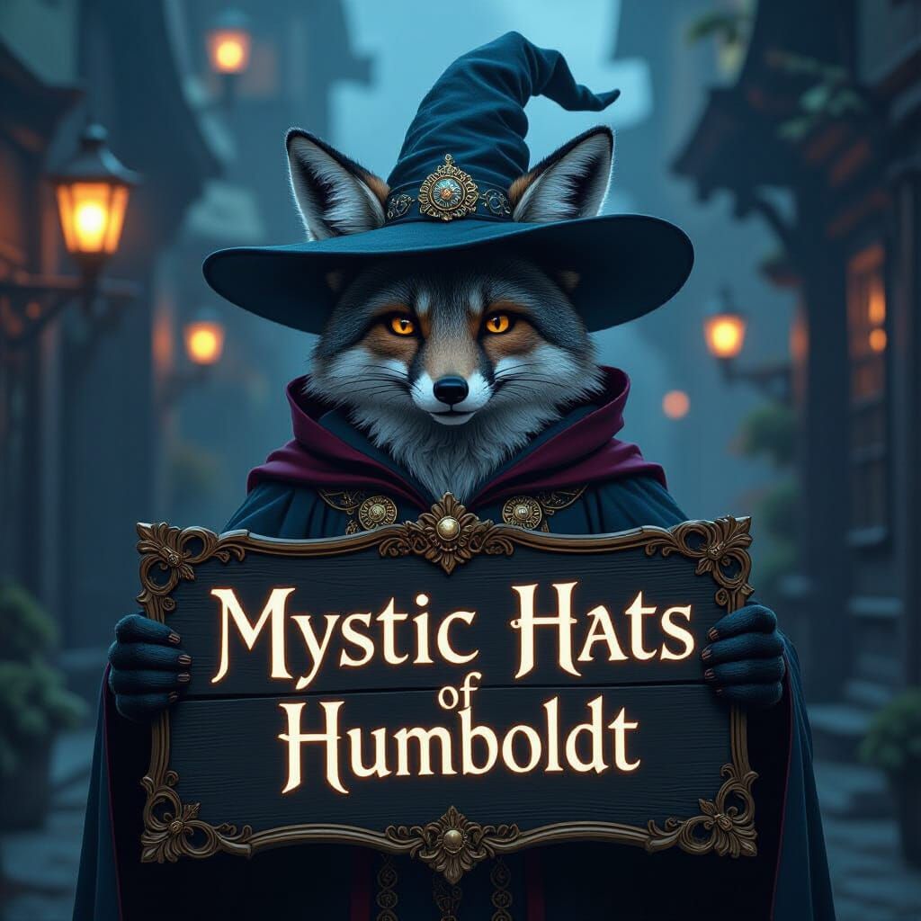 Grey Fox as Wizard in Shadowy Film Noir