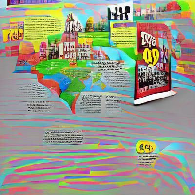 History Infographic in Pop Art Style