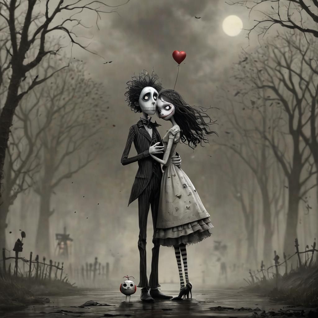 Tragic Love Storybook in Stop-Motion Style