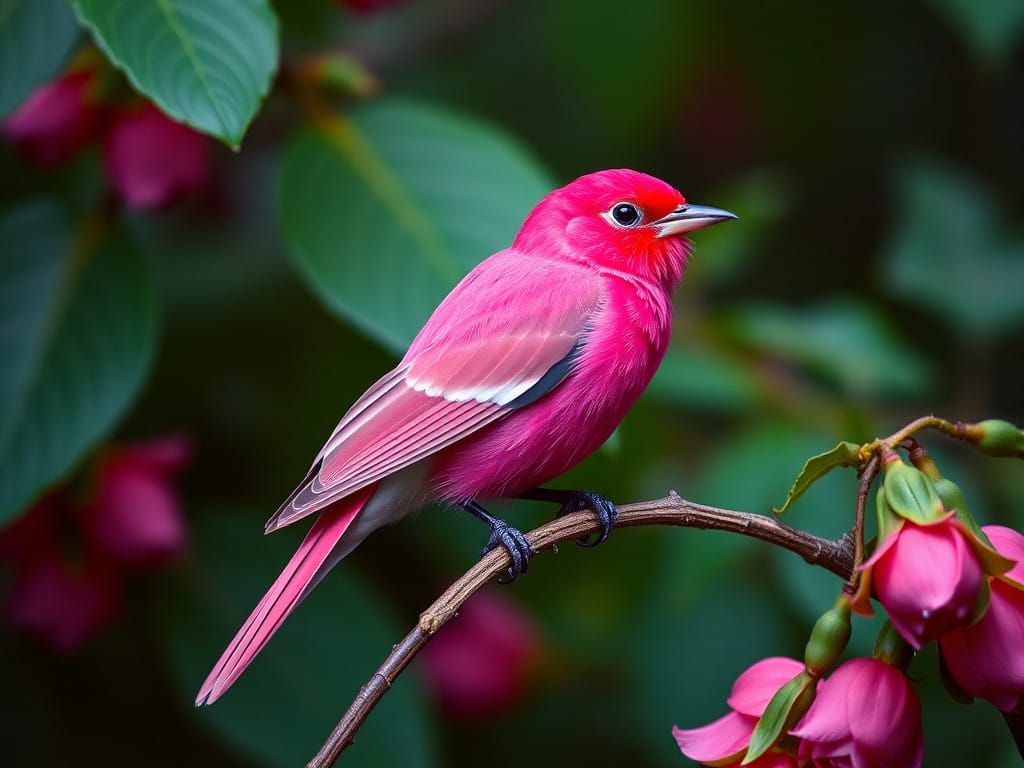 Bird in Ultraminimal Style