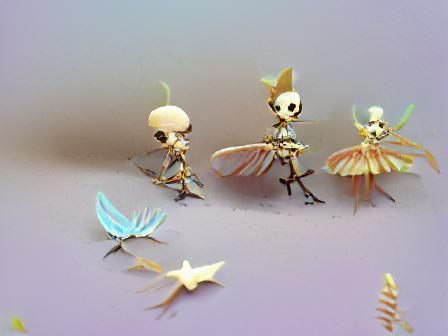 Skeletal Fairies: A Whimsical Macabre