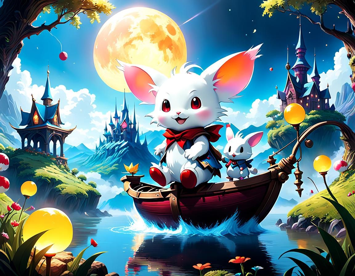 Fantasy Portrait: A Kindred Spirit's Creative World