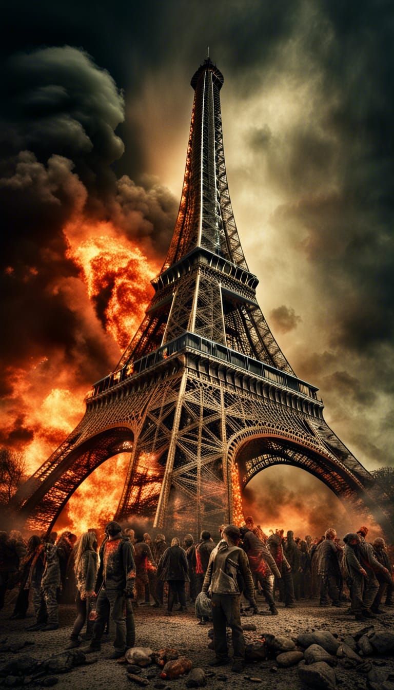 Eiffel Tower Inferno: Zombie Apocalypse in Paris