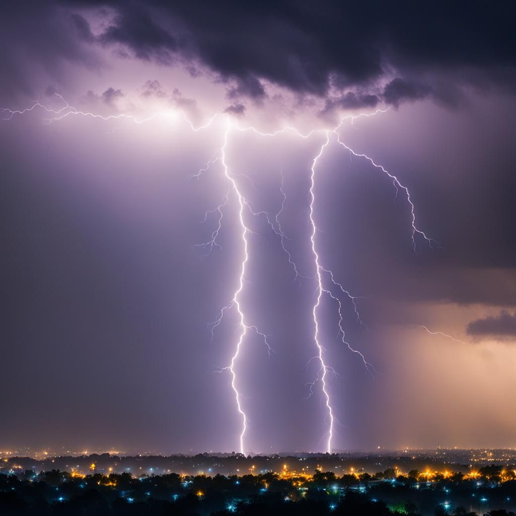 Dramatic Lightning Storm Photography with Bokeh