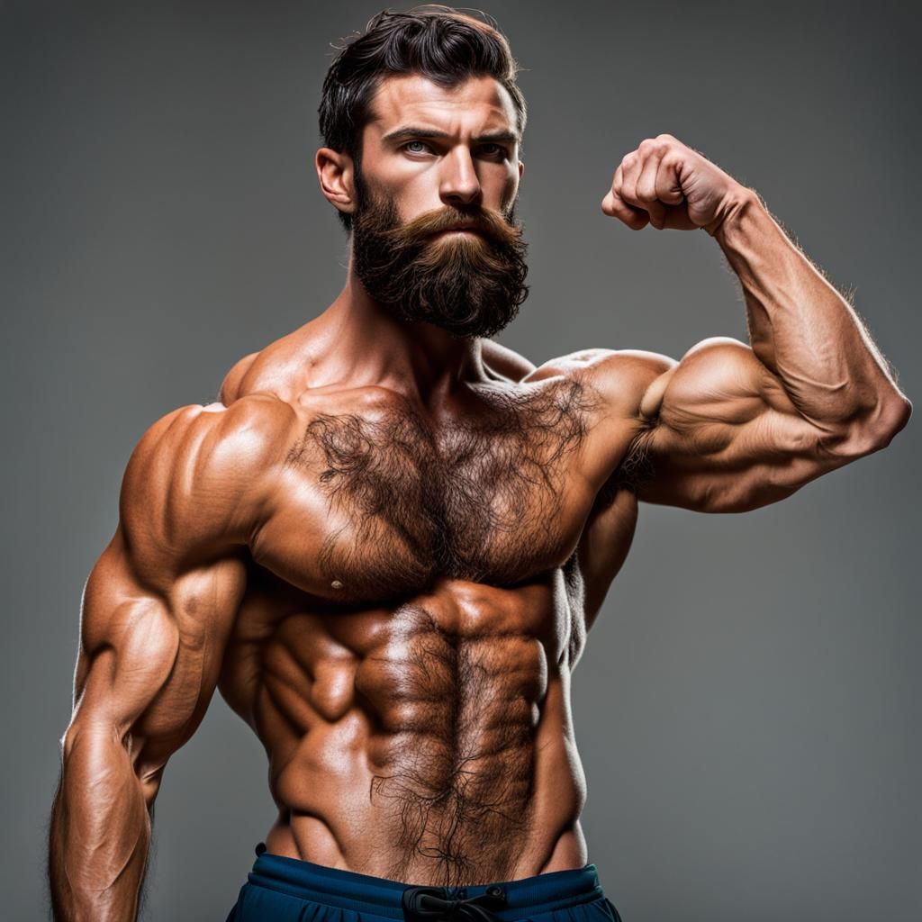 Hairy Bodybuilder 2
