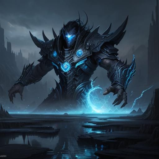 Boy in Shackles: Detailed Matte Painting