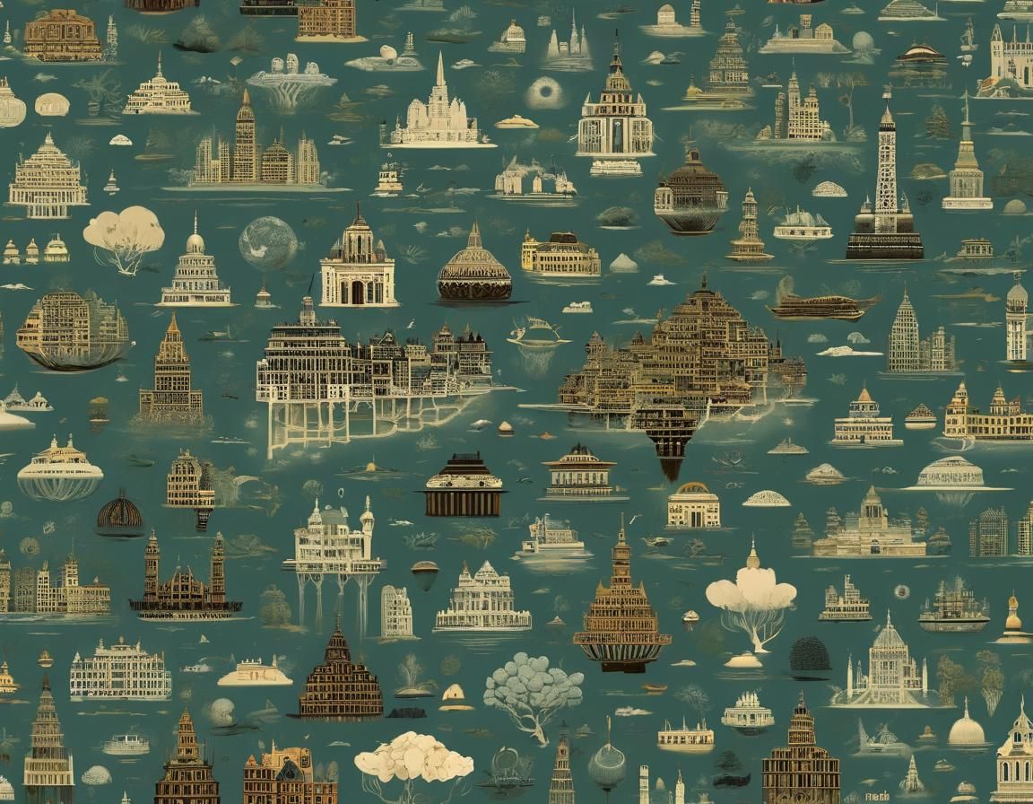 Surreal World Illustration