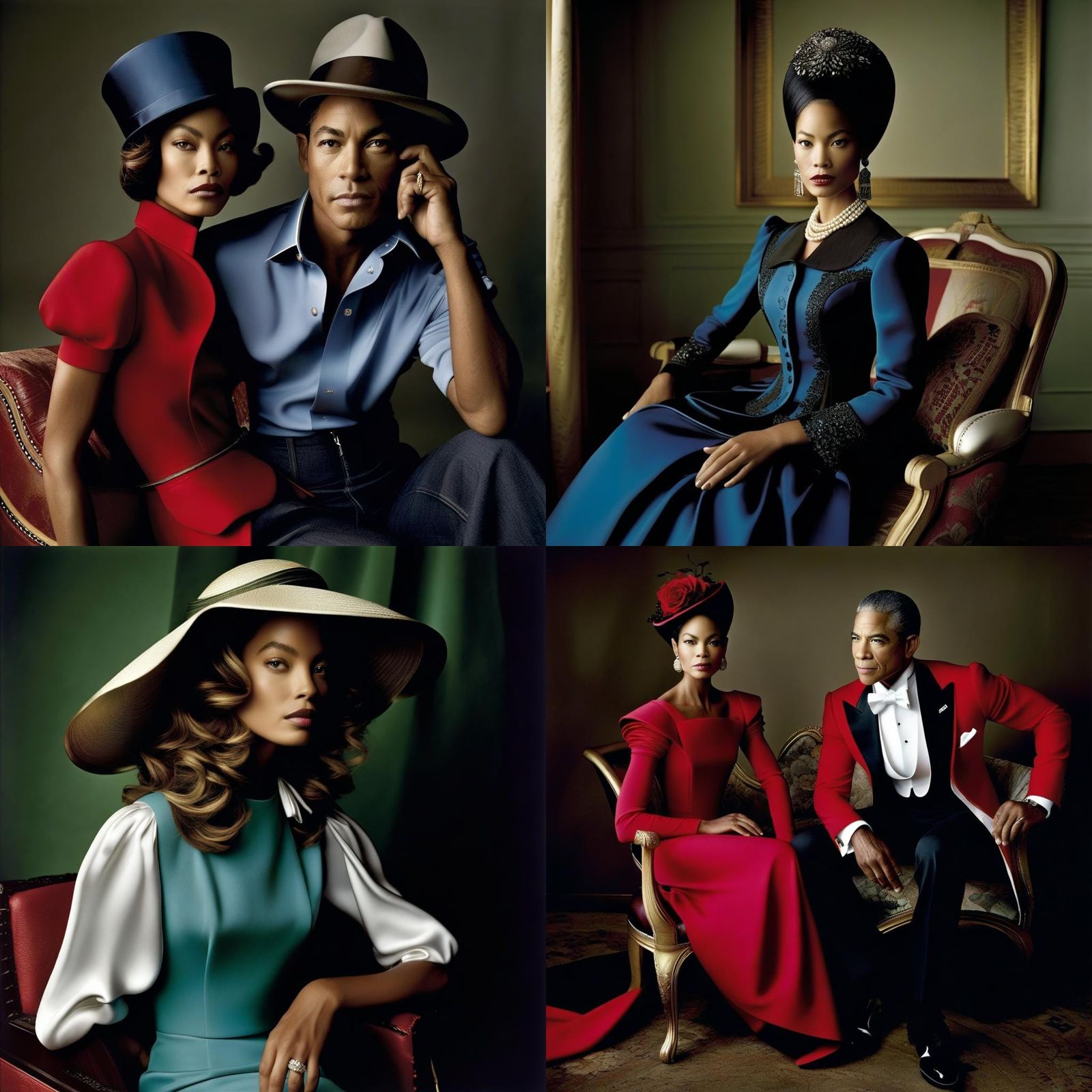 Contemplative Portrait in Mark Seliger Style