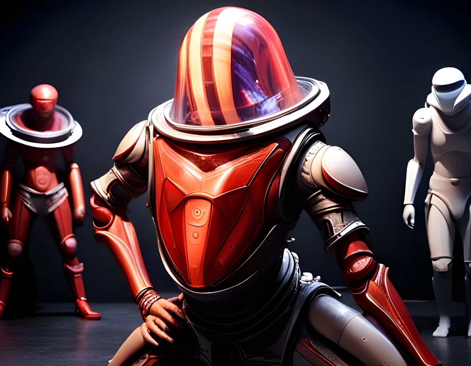 Extraterrestrial Fashion Show: Hyperrealistic Alien Feast