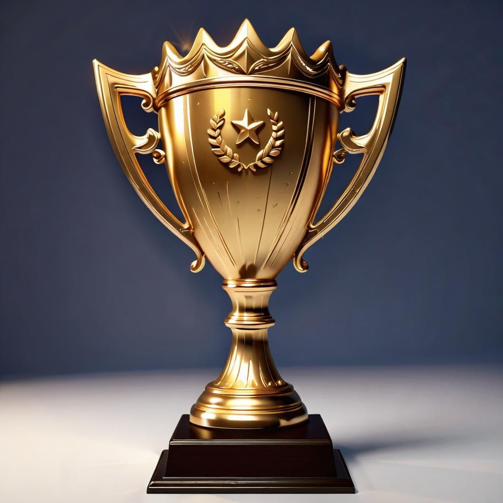 Gold Trophy Awarded To Me!