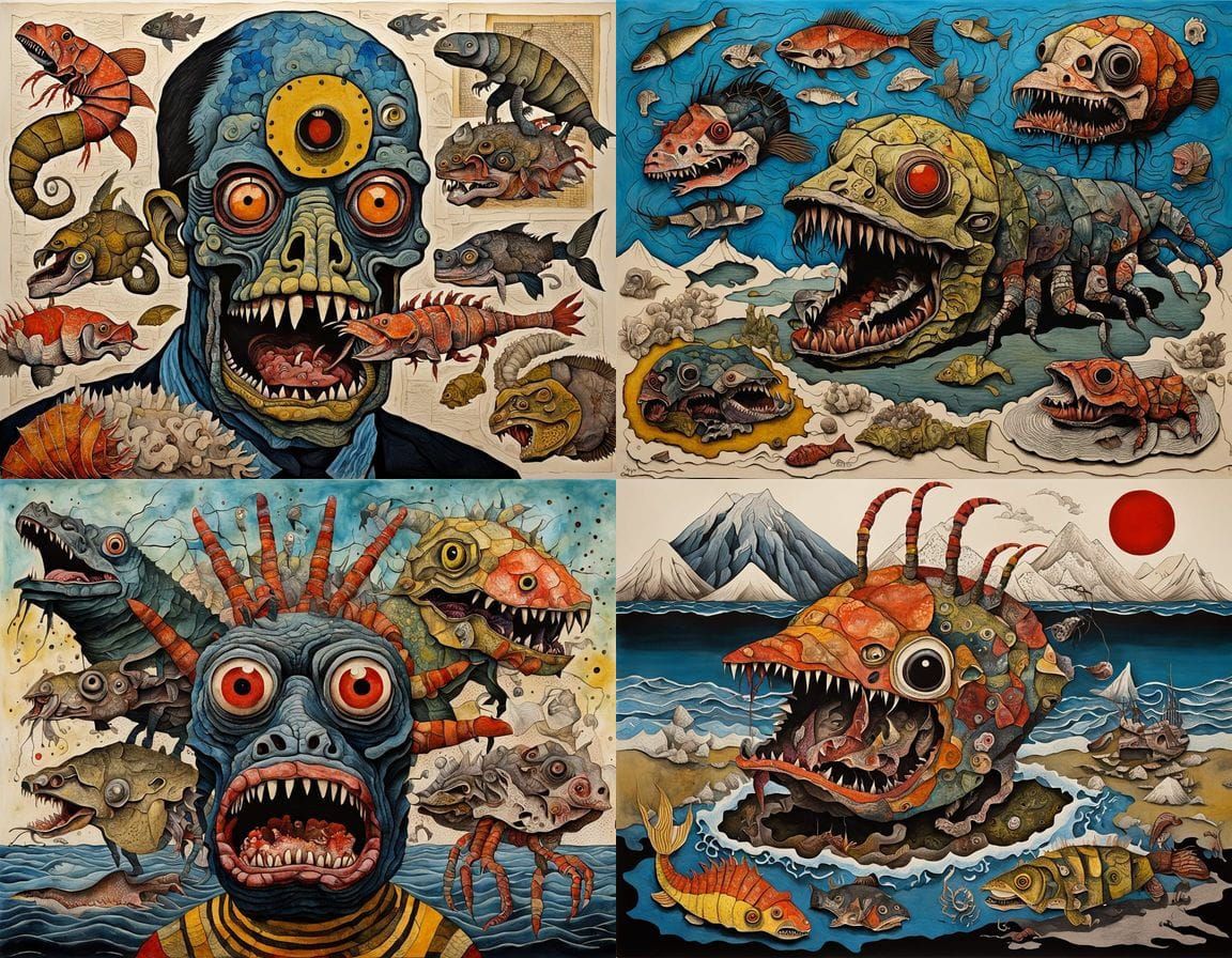 Horrific Mutant Lobster in Japanese Squalor