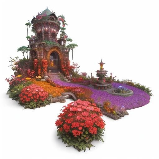 Dragon's Delight: A Whimsical Garden Feast