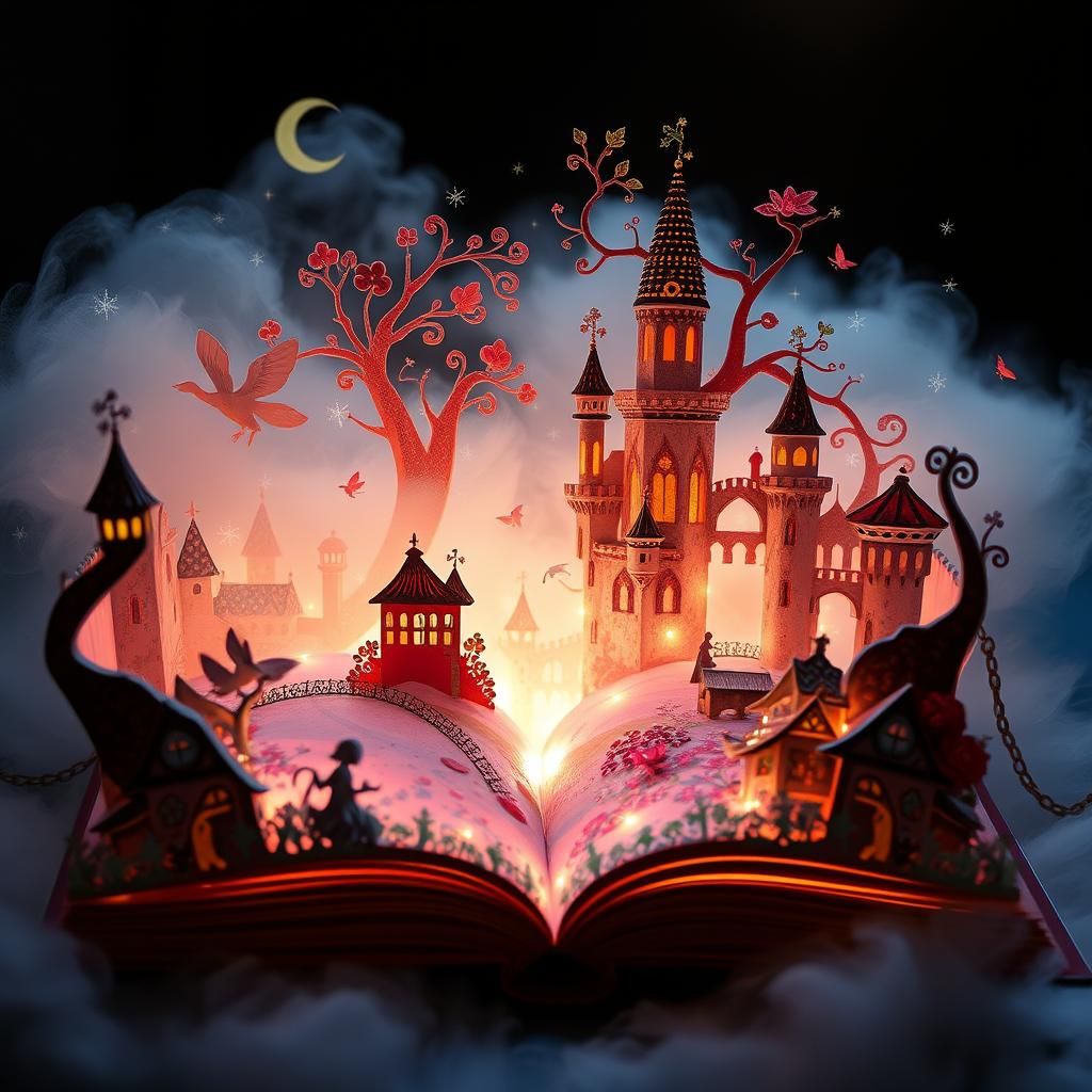 Dreamy Kingdom Unfolds from Pop-Up Book