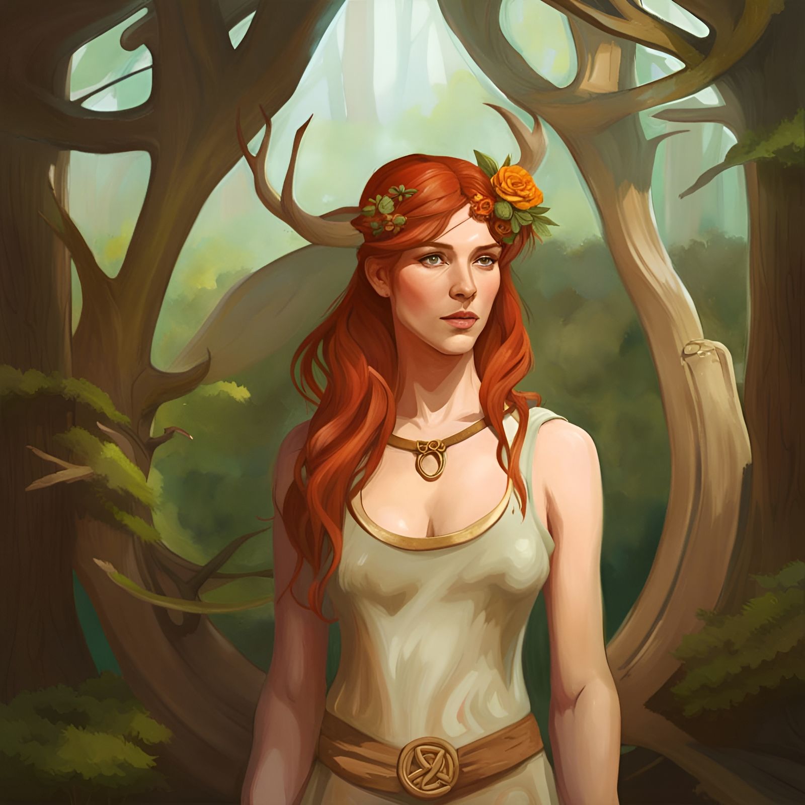 Flidais – Celtic Goddess of the Hunt and Woodlands