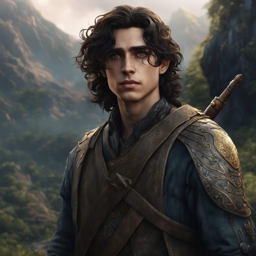 Fantastical Ranger Concept Art in Deep Color