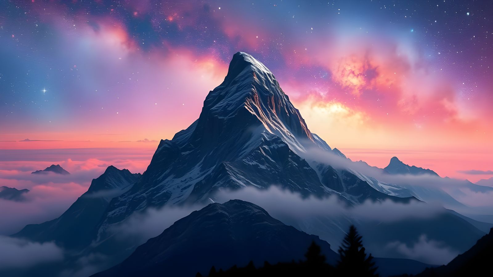 Cosmic Universe Viewed from Mountain Top