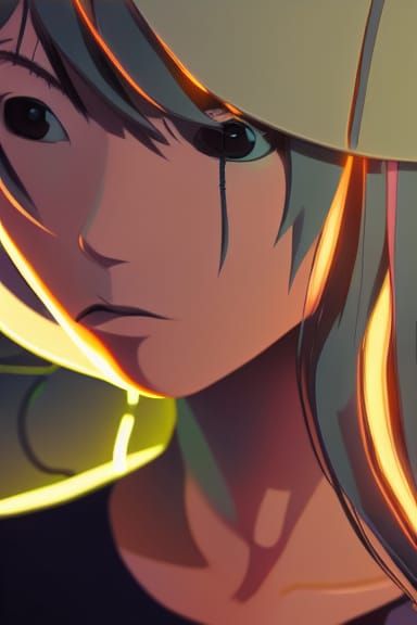 cyberpunk female thief Studio Ghibli, Anime Key Visual, by Makoto Shinkai, Deep Color, Intricate, 8k resolution concept ...