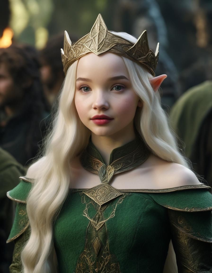 Elf Princess of Middle Earth: Cinematic Portrait