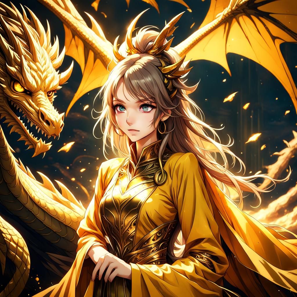 Strong headed Anime girl